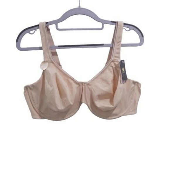 NEW Wacoal High Standards Underwire Bra Size 42D Tan Seamless Underwire 855352 - Picture 1 of 5
